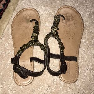 Tan Sandals